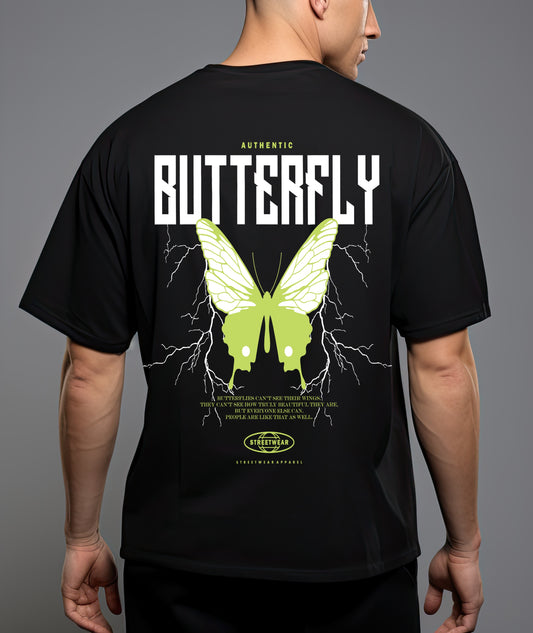 Butterfly Design Oversize T-shirt for men