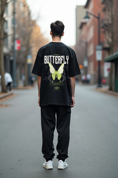 Butterfly Design Oversize T-shirt for men